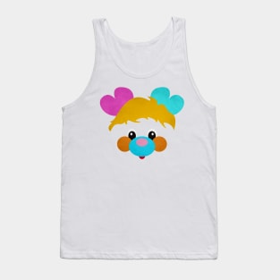 White Popple Tank Top